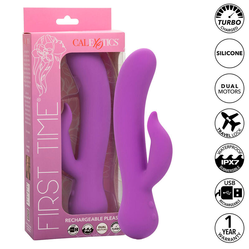 Calexotics - First Time Vibrator Pleaser Wiederaufladbar Lila