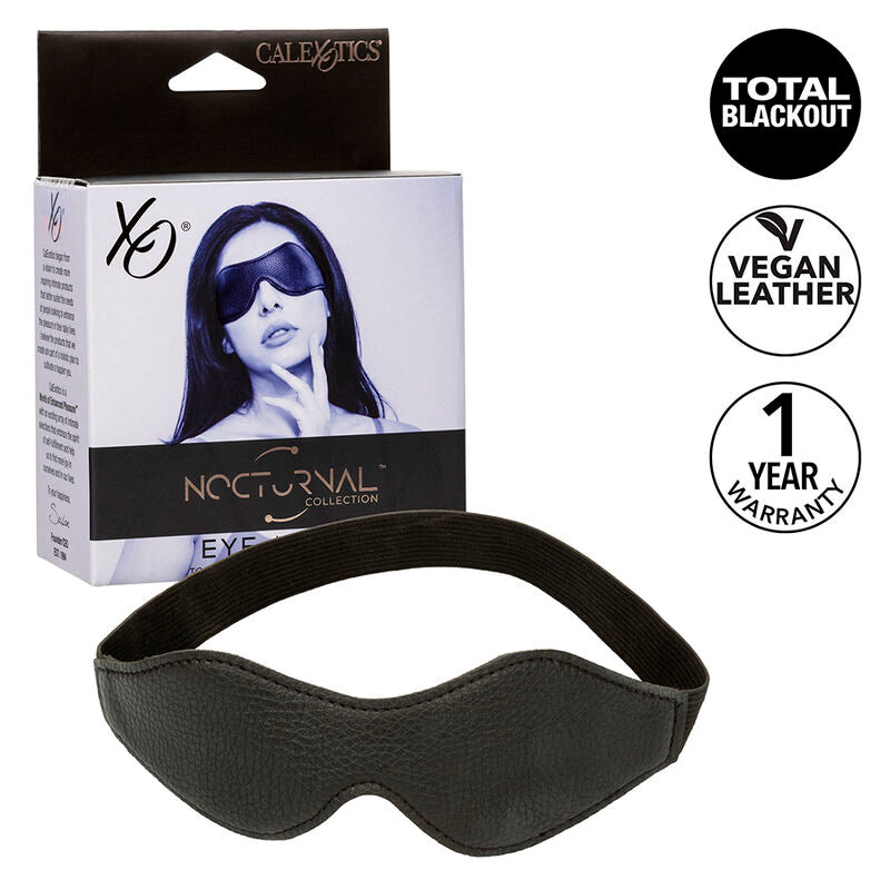 Calexotics - Nocturnal Augenmaske Pvc Leder Schwarz