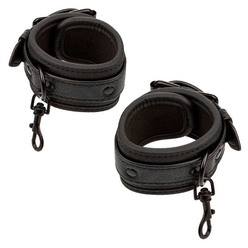 Calexotics - Nocturnal Bettfesseln Leder Verstellbar Schwarz
