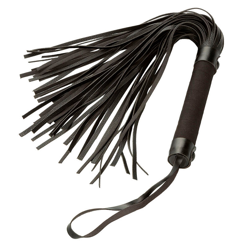 Calexotics - Nocturnal Leather Flogger Black