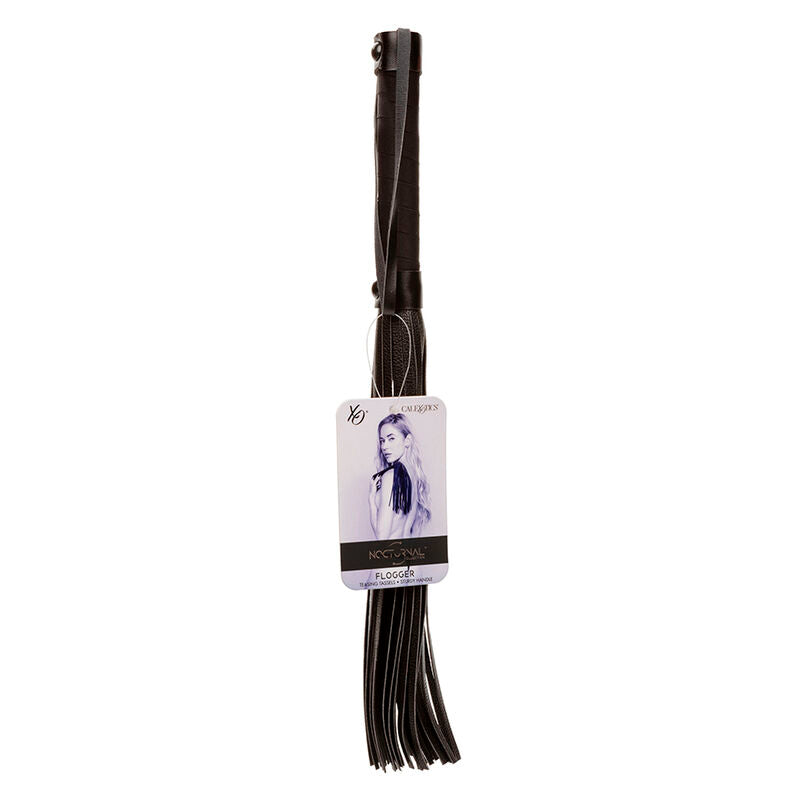 Calexotics - Nocturnal Flogger Leder Schwarz