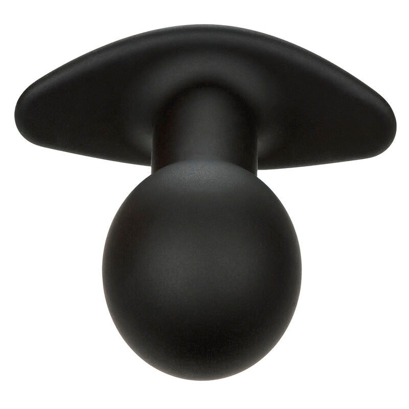 CalExotics - Rock Bottom Anal Plug 10 Vibrations Silicone Black