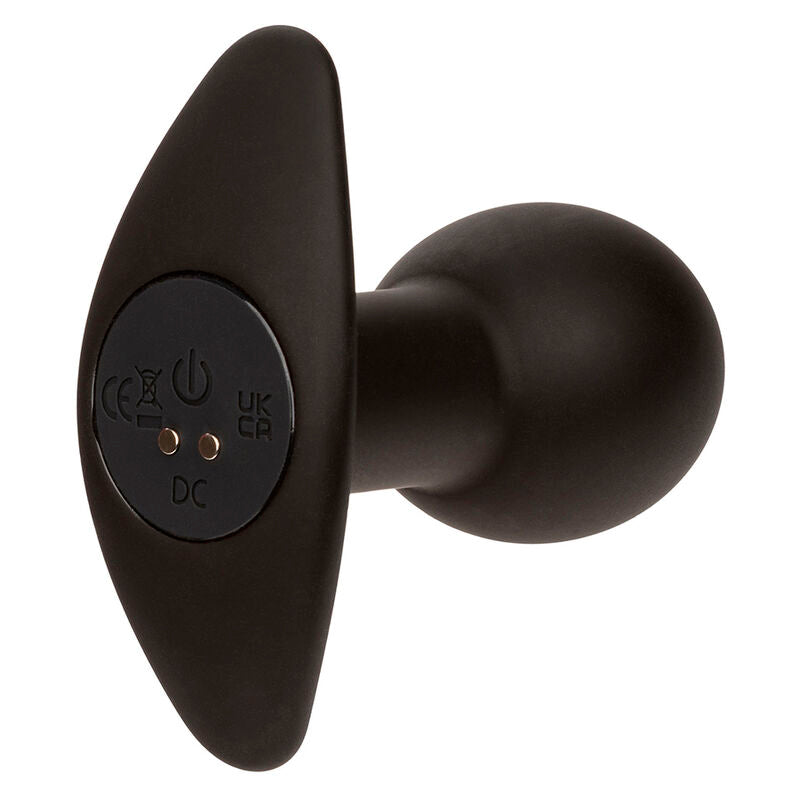 Calexotics - Rock Bottom Anal Plug 10 Vibrationen Silikon Schwarz