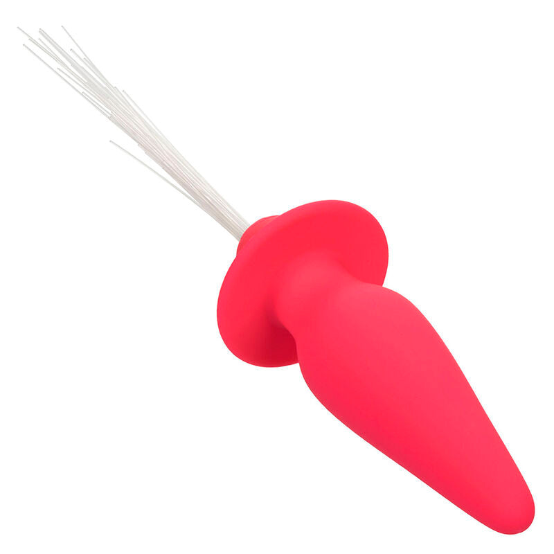 Calexotics - Southern Lights Light Up Leuchtende Analstecker 10 Vibrationen Silikon Rosa