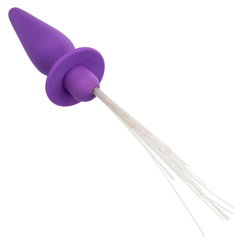 Calexotics - Southern Lights Light Up Leuchtende Analstecker 10 Vibrationen Silikon Lila