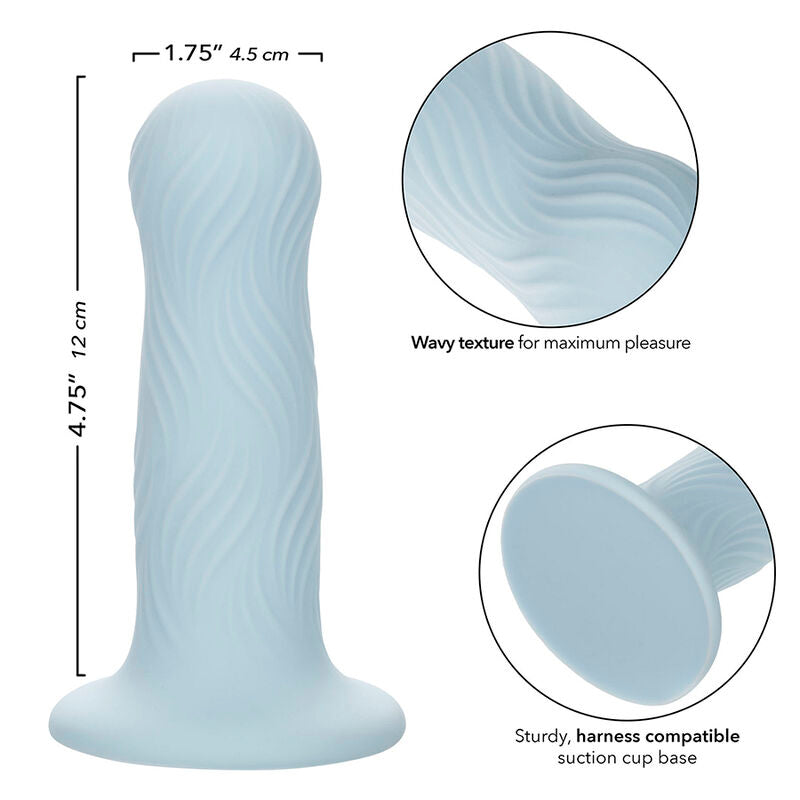 Calexotics - Wave Rider Schaumstoff-Analplug Blau
