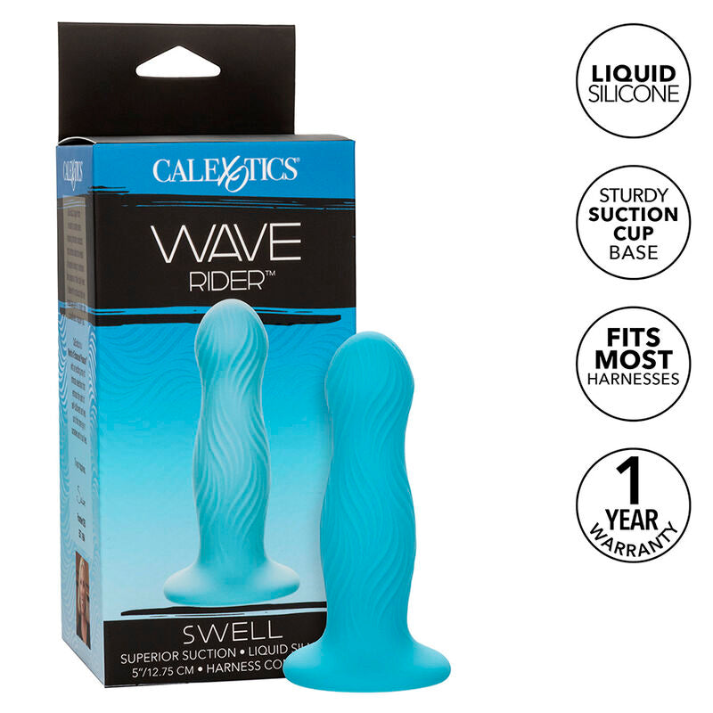 Calexotics - Wave Rider Swell Anal Plug Blau
