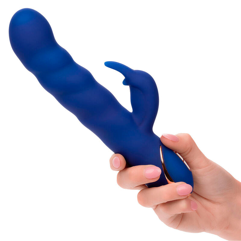 Calexotics - Jack Rabbit Vibrator Wellenbewegung Blau