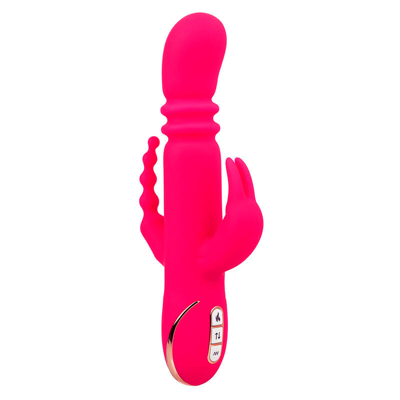 Calexotics - Jack Fantasy Dreifach Beheizter Vibrator Rabbit Rosa