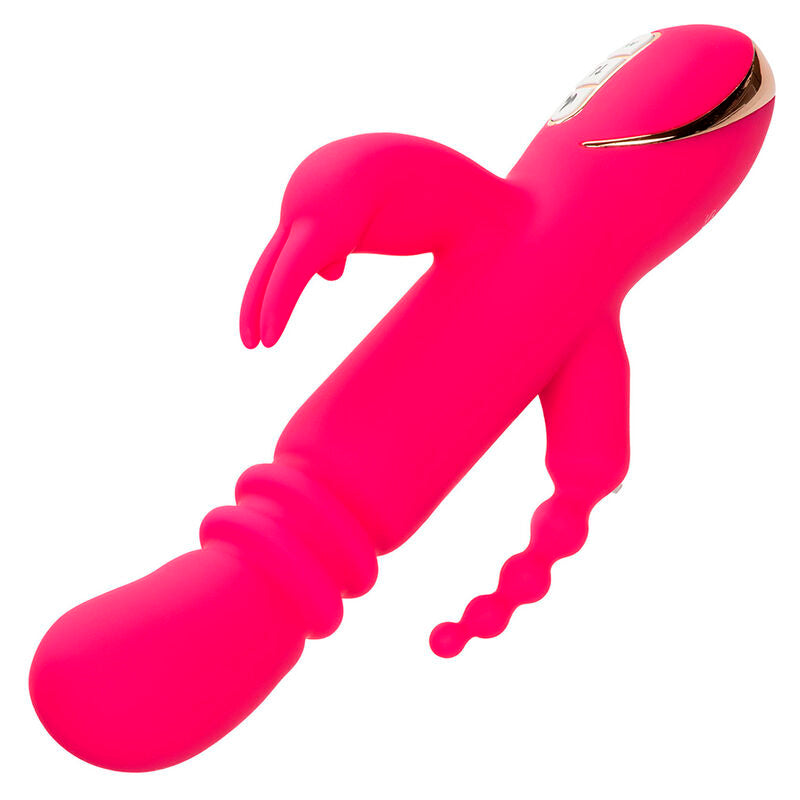 Calexotics - Jack Fantasy Dreifach Beheizter Vibrator Rabbit Rosa