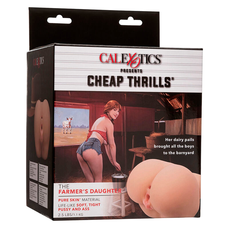 Calexotics - The Farmers Daughter Doppelt Realistischer Masturbator, Fleisch