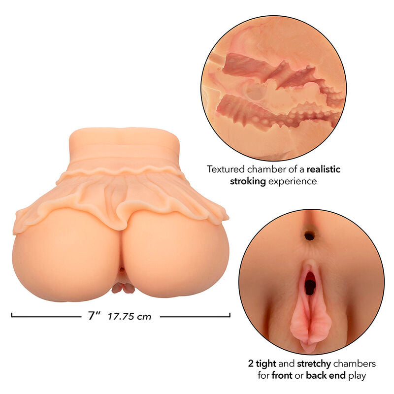 Calexotics - The Peep Show Girl Doppelt Realistischer Masturbator, Fleisch