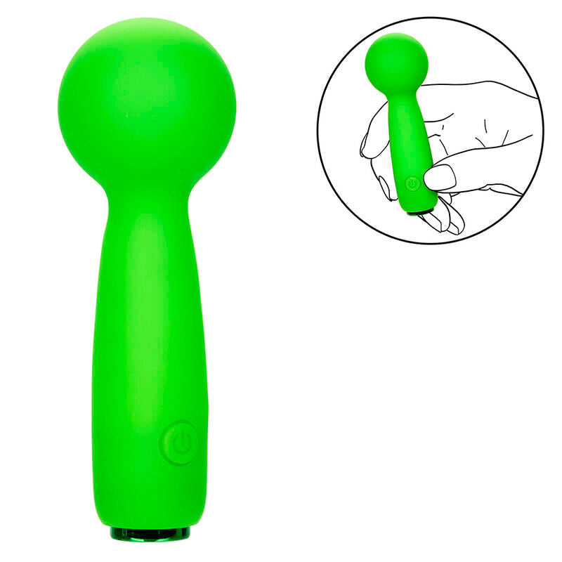 Calexotics - Neon Vibes The Bubbly Vibe Mini-Massager 10 Vibrationen Grãœn