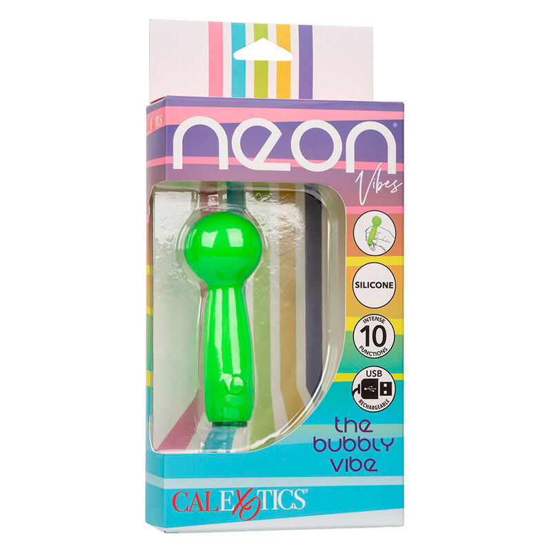 Calexotics - Neon Vibes The Bubbly Vibe Mini-Massager 10 Vibrationen Grãœn