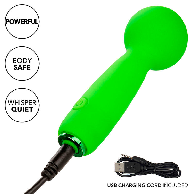 Calexotics - Neon Vibes The Bubbly Vibe Mini-Massager 10 Vibrationen Grãœn