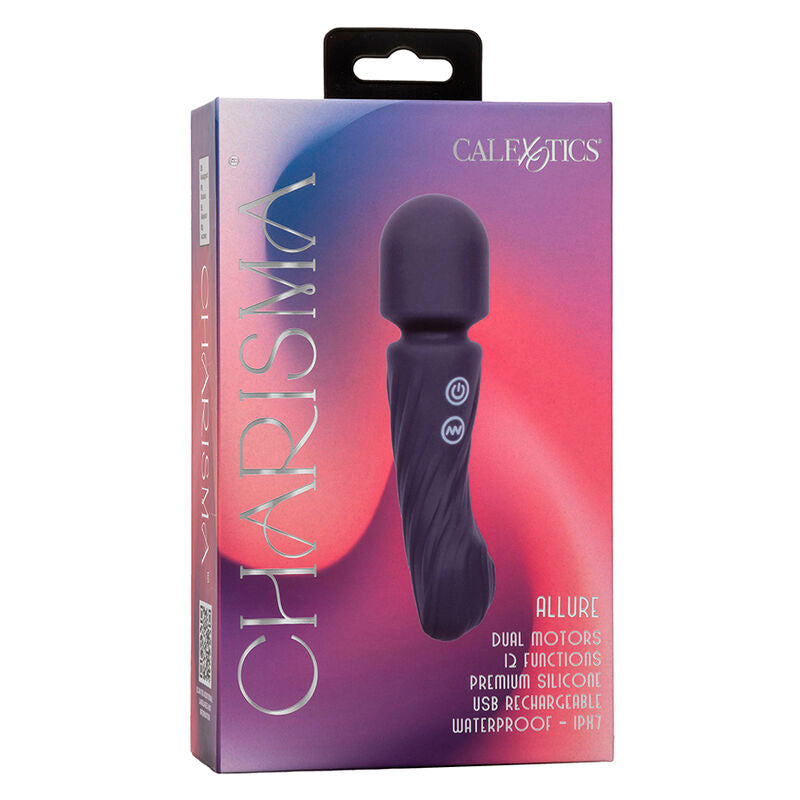 Calexotics - Charisma Allure Massager Doppelmotor 12 Funktionen 17,25 Cm X 4,5 Cm Lila