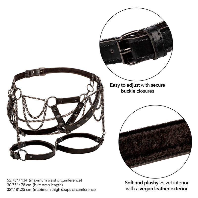Calexotics - Euphoria Multichain Oberschenkelharness Premium Plus Grã–Sse