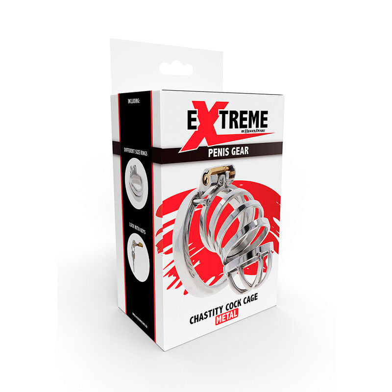 Hidden Desire - Extreme Keuschheitspumpenkã„Fig Aus Metall