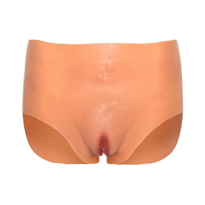 Hidden Desire - Alter Ego Open Crotch Brief High-Cut Flesh