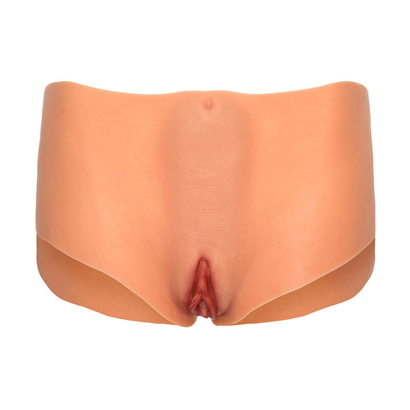 Hidden Desire - Alter Ego Open Vagina & Anus Shorts Medium Waist Flesh