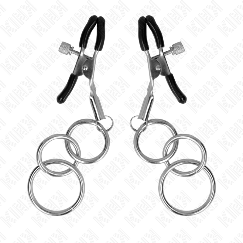 Kink - 3 O-Ring Nippelklemmen 6 Cm