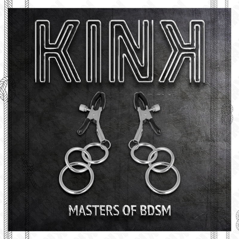 Kink - 3 O-Ring Nippelklemmen 6 Cm