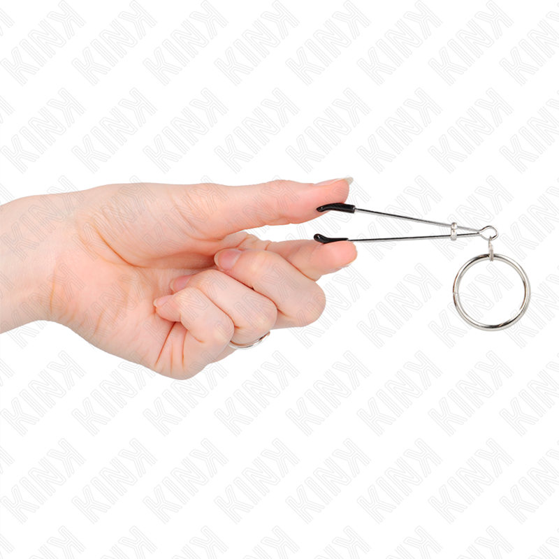 Kink - Dãœnne Nippelklemmen Mit O-Ring 7 Cm
