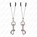 Kink - Dãœnne Haken-Nippelklammere Silber 7 Cm