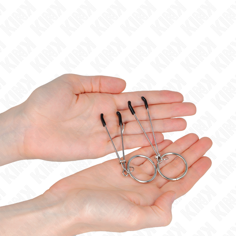 Kink - Dãœnne Nippelklemmen Mit O-Ring 7 Cm