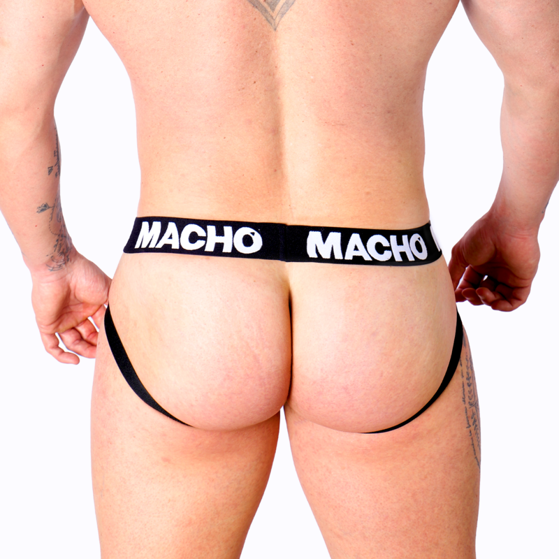 Macho - Mx25nc Jock Black Leather S