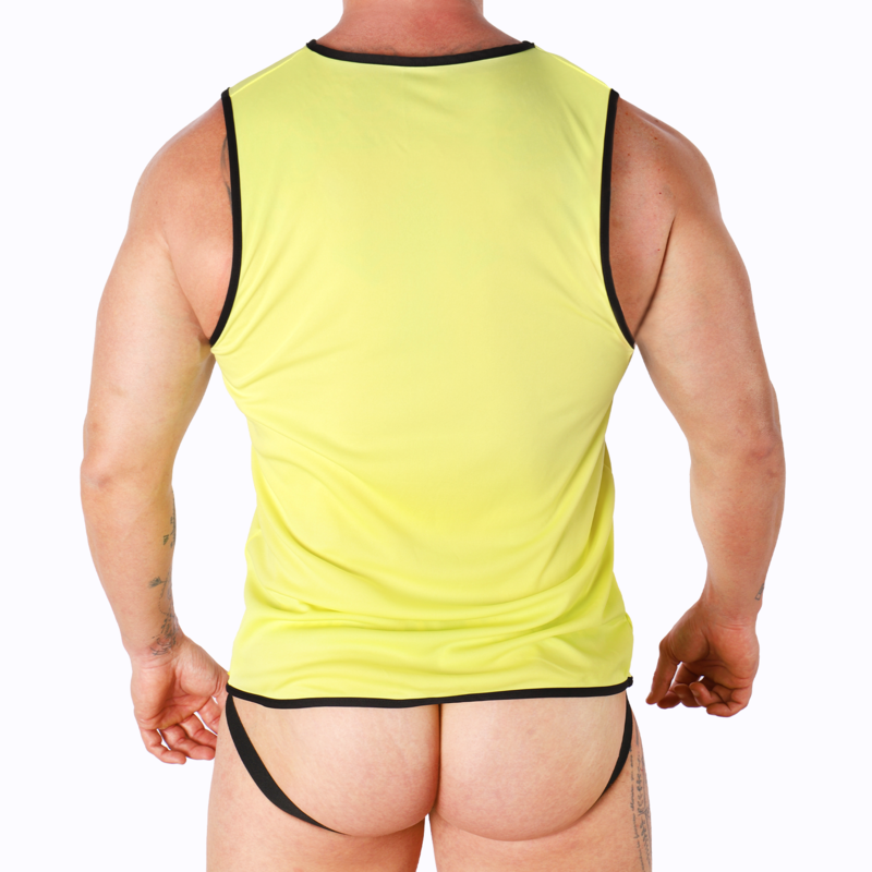 Macho - Gelbes T-Shirt S/M