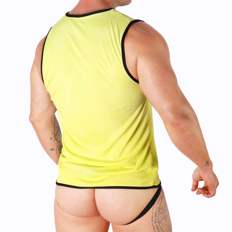 Macho - Gelbes T-Shirt S/M