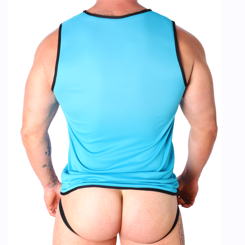 Macho - Blaues T-Shirt S/M