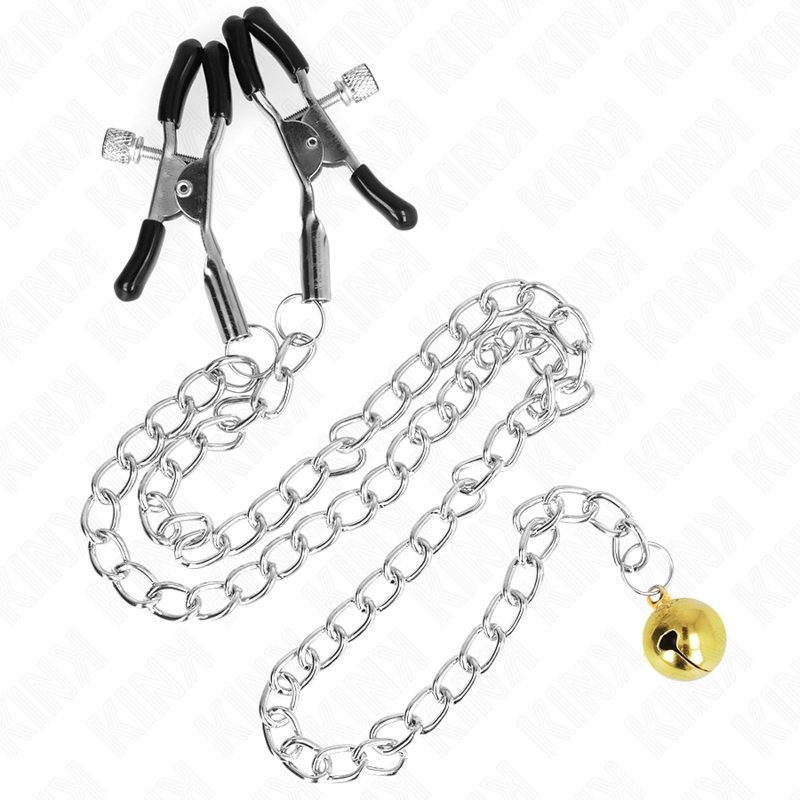 Kink - Kettennippelklammern Mit Glocke 30 Cm
