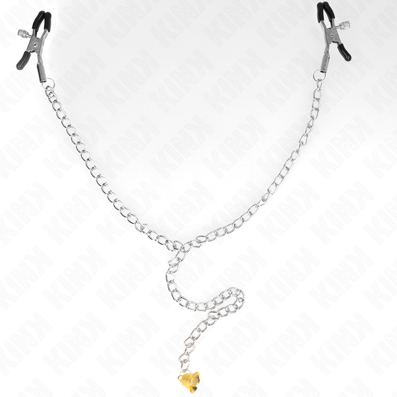 Kink - Kette Nippelklemmen Mit Hornanhãnger 30 Cm