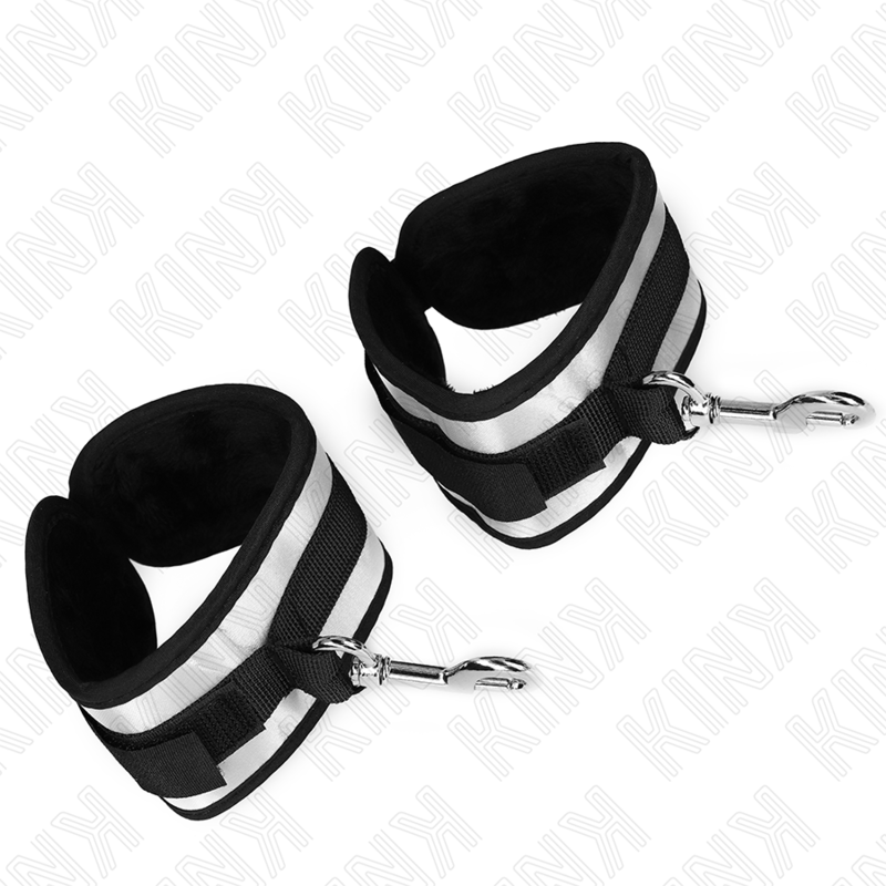 Kink - Neopren Handgelenkmanschetten Grau 23 X 5 Cm