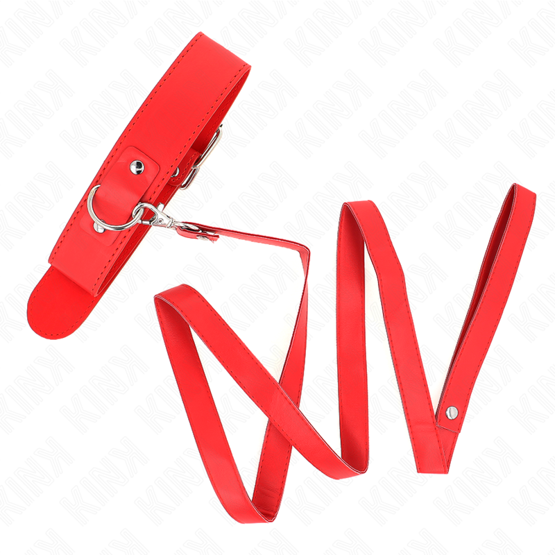 Kink - Halskette Mit Gãœrtel 116 Cm Rojo Gurt Verstellbar 32-50 Cm X 8 Cm