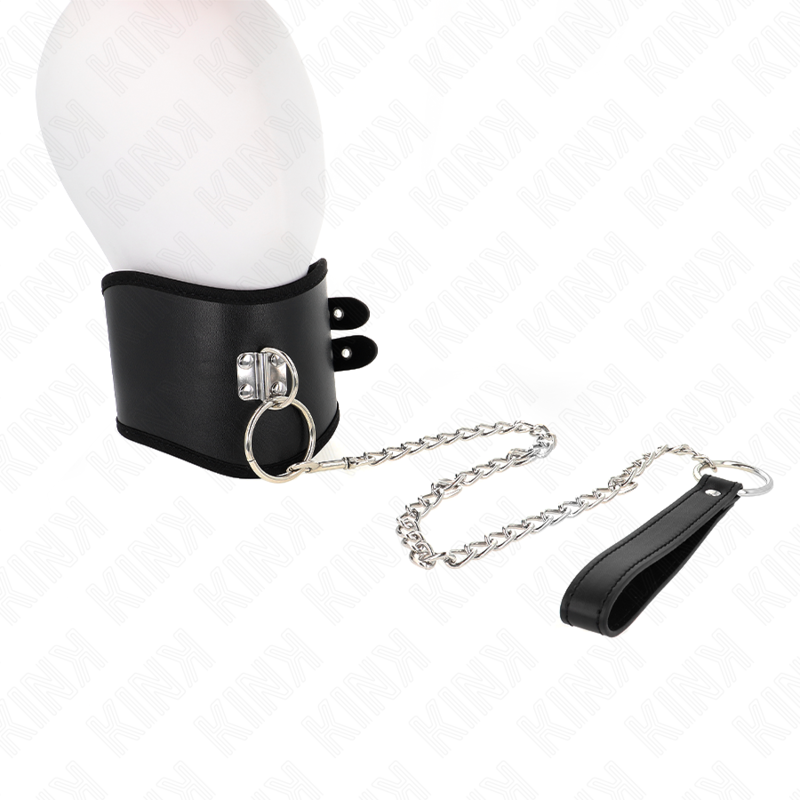 Kink - Halskette 65 Cm Mit Breitem Riemen Verstellbar 40-55 Cm X 10 Cm