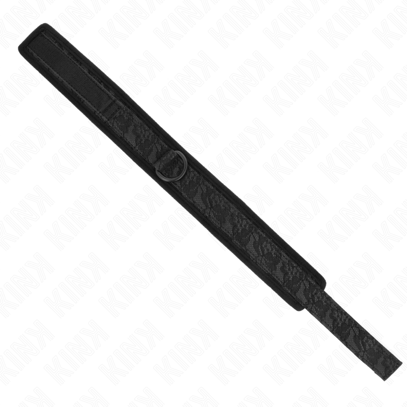 Kink - Basismodell Halsband Mit Leine 77 Cm Modell 5 Verstellbar 34-54 Cm X 5 Cm
