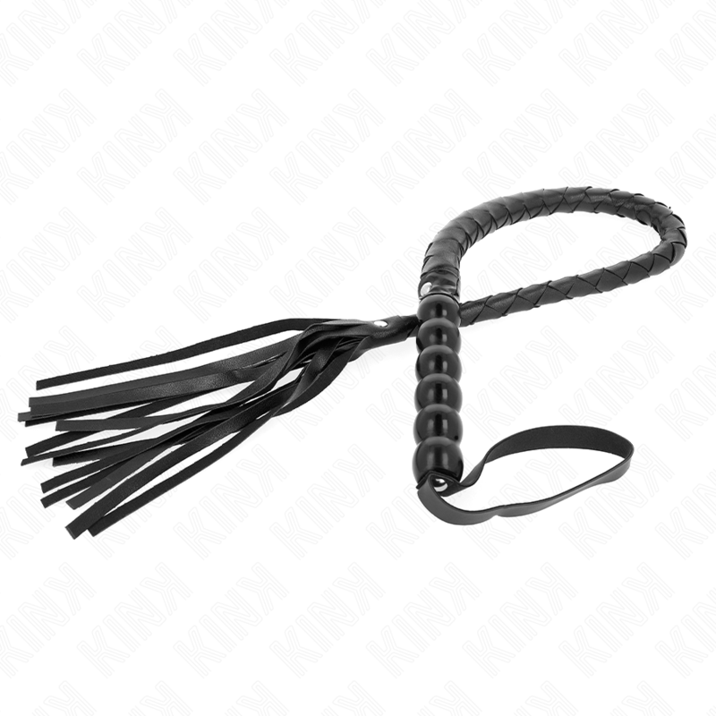 Kink - Schlangenpeitsche Mit Perlen 80 Cm