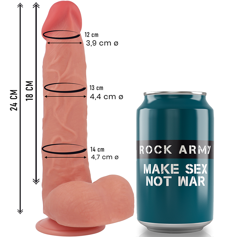 Rockarmy - Flãœssigsilikon Raptor 24 Cm -O- 4,4 Cm