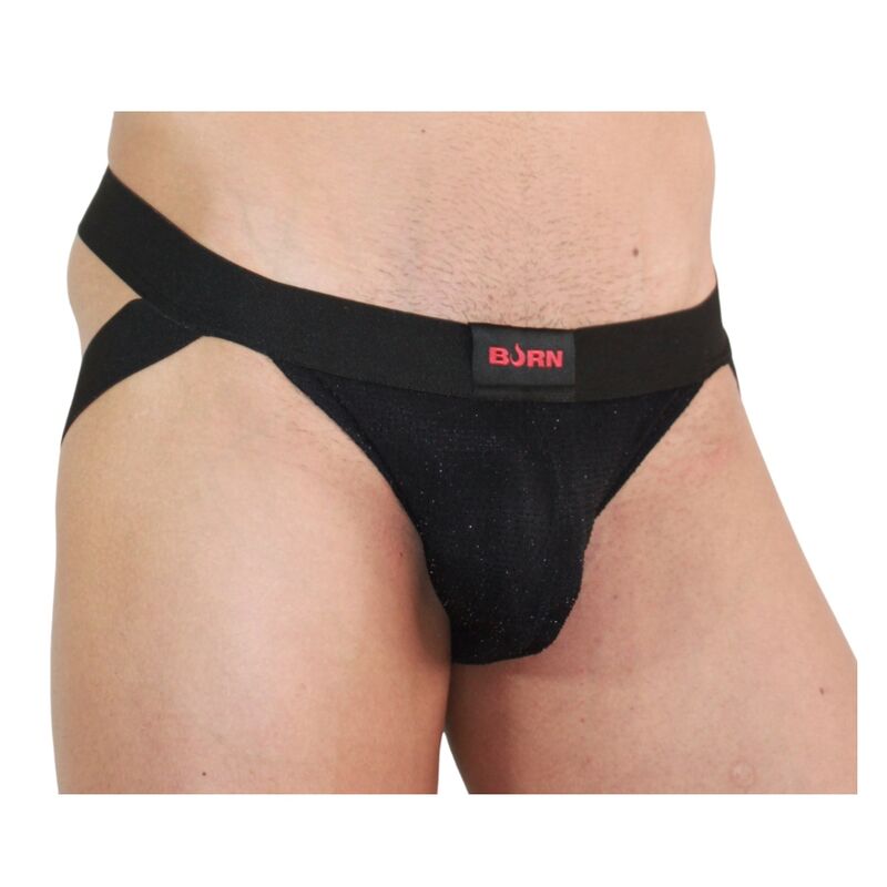 Burn - 003 Jock Glã„Nzend Schwarz S