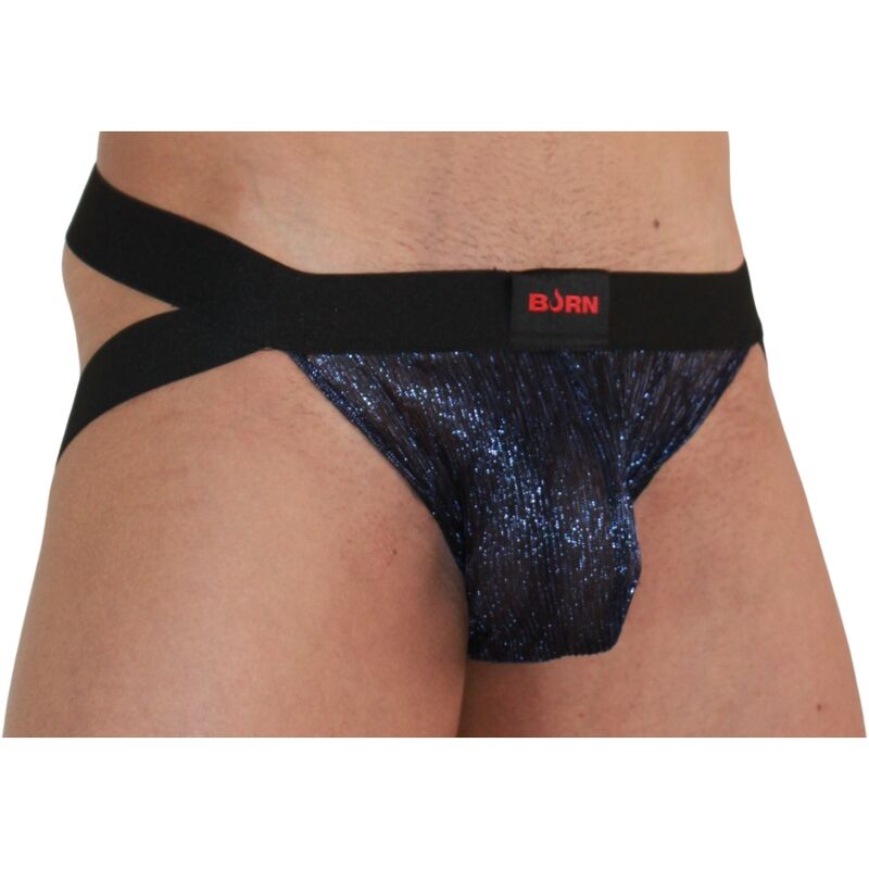 Burn - 006 Jock Glã„Nzend Blau / Schwarz L