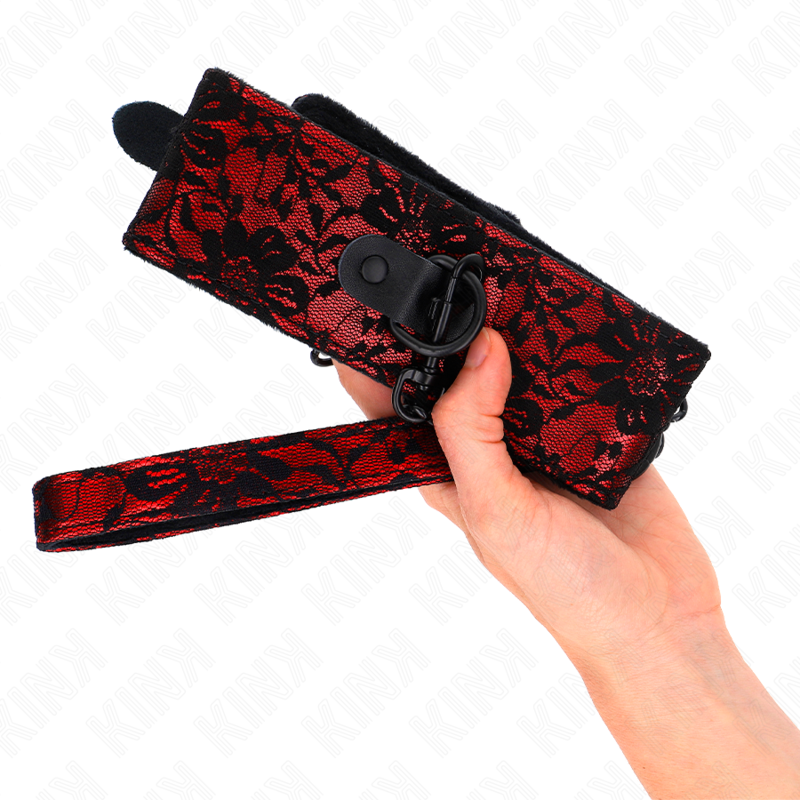 Kink - Spitzenkette Mit Gãœrtel Mit Echtledergãœrtel 105 Cm / 44 X 5,5 Cm
