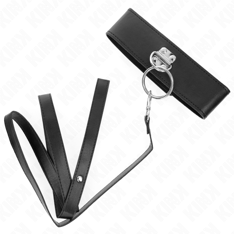 Kink - Nietenleine 116 Cm Halsband Mit Kunstlederband 50 X 5 Cm