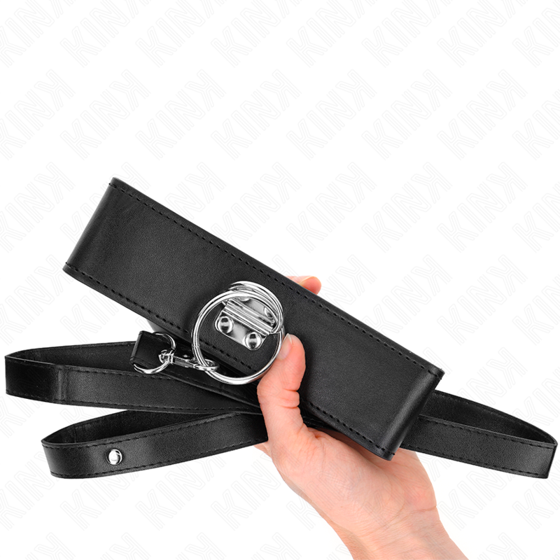 Kink - Nietenleine 116 Cm Halsband Mit Kunstlederband 50 X 5 Cm