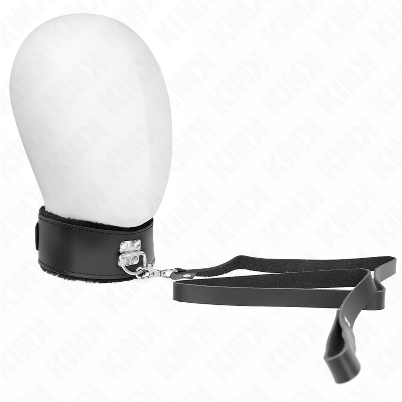 Kink - Halskette Mit Gãœrtel 116 Cm Mit Schwarzem Lederband Verstellbar 40-48 Cm X 6 Cm