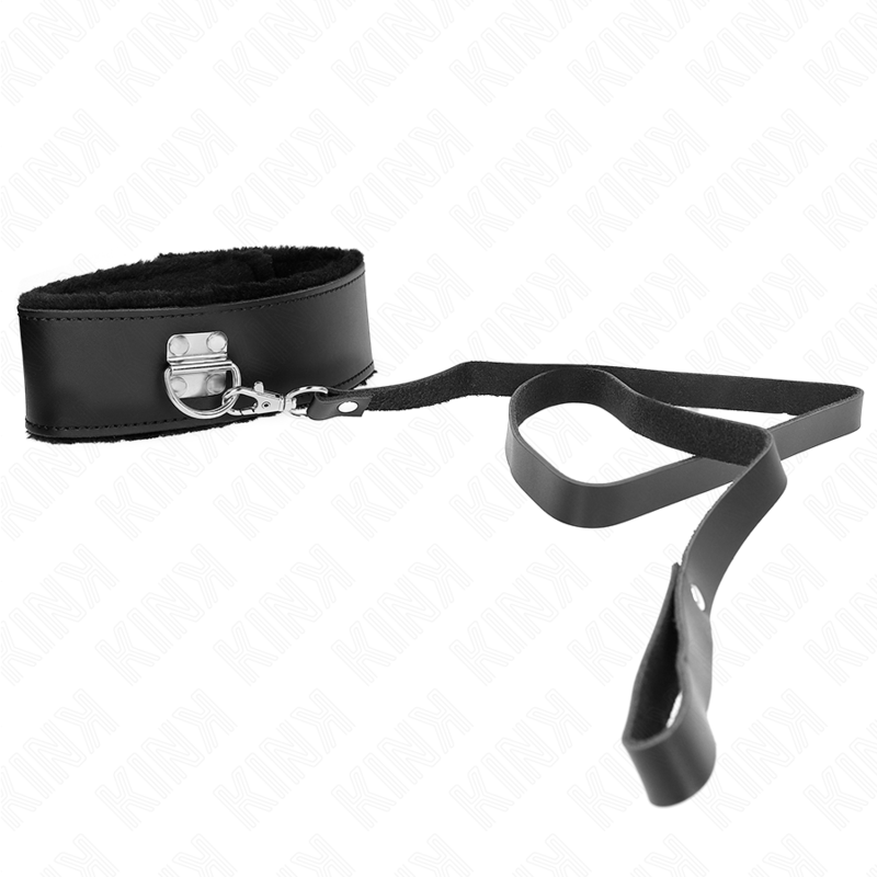 Kink - Halskette Mit Gãœrtel 116 Cm Mit Schwarzem Lederband Verstellbar 40-48 Cm X 6 Cm