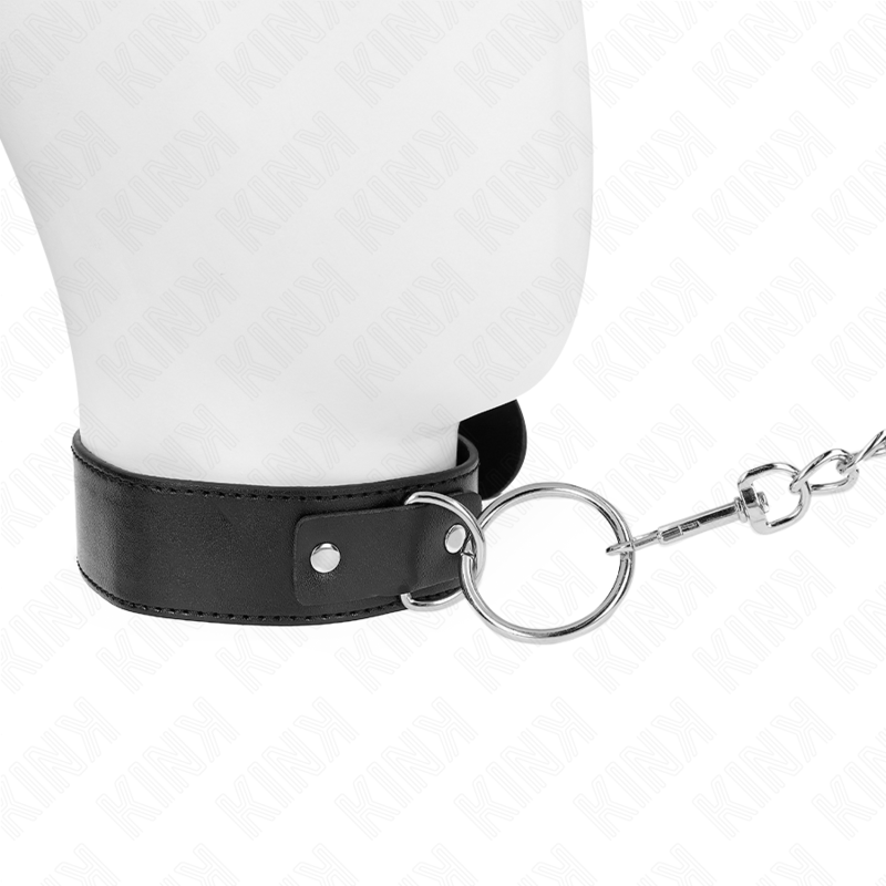 Kink - Basismodell Halsband Mit Leine Modell 4 Verstellbar 36-43 Cm