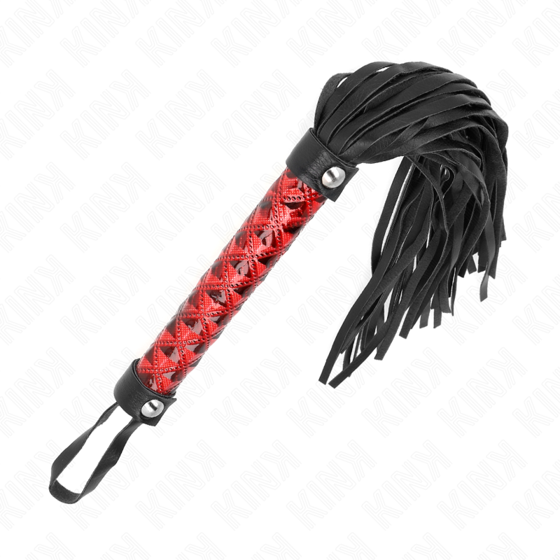 Kink - Peitsche Mit Rautenmuster 40 Cm